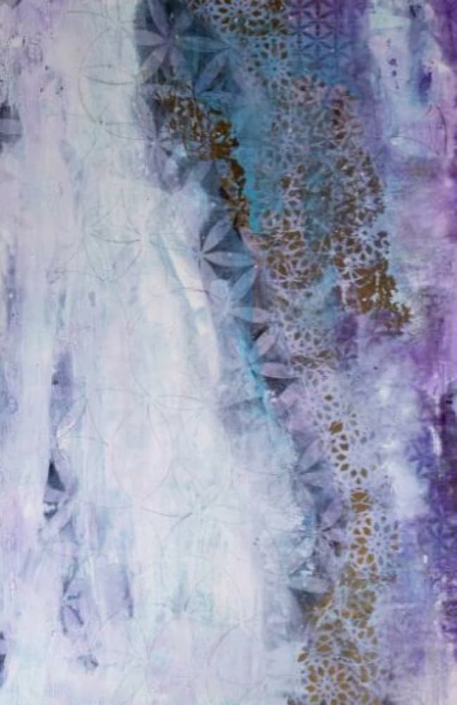 Ethereal Floral Flow by Deb Chaney — canvas wall art