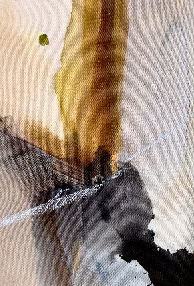 Earthy Modern Abstract by Arohika Verma — canvas wall art