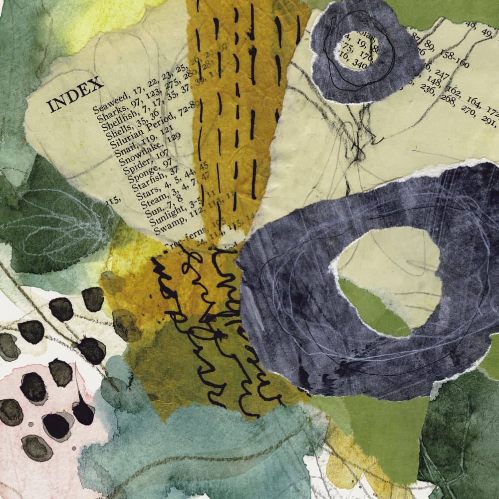 Botanical Index Abstract by Olivia Joy StClaire — canvas wall art