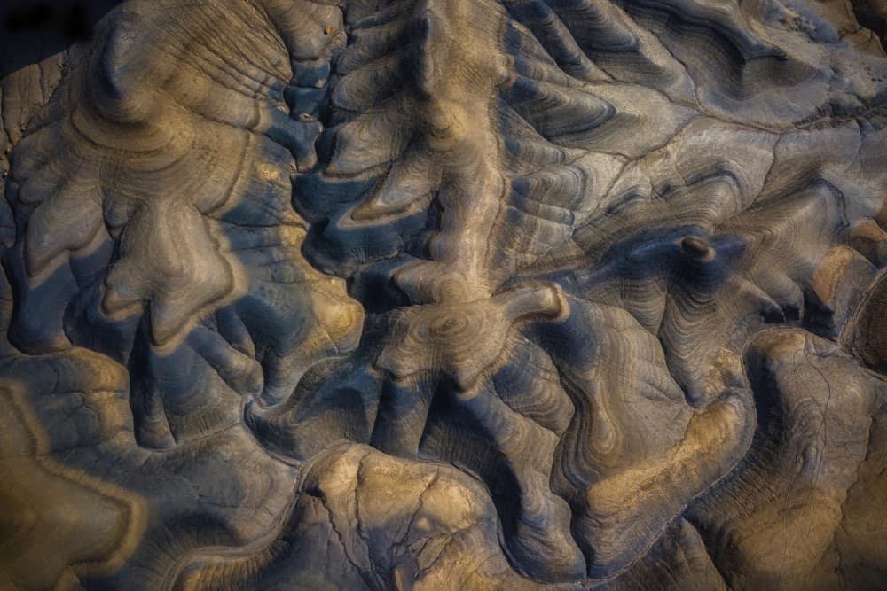 Eroded Earth Patterns by Michael Zheng — canvas wall art