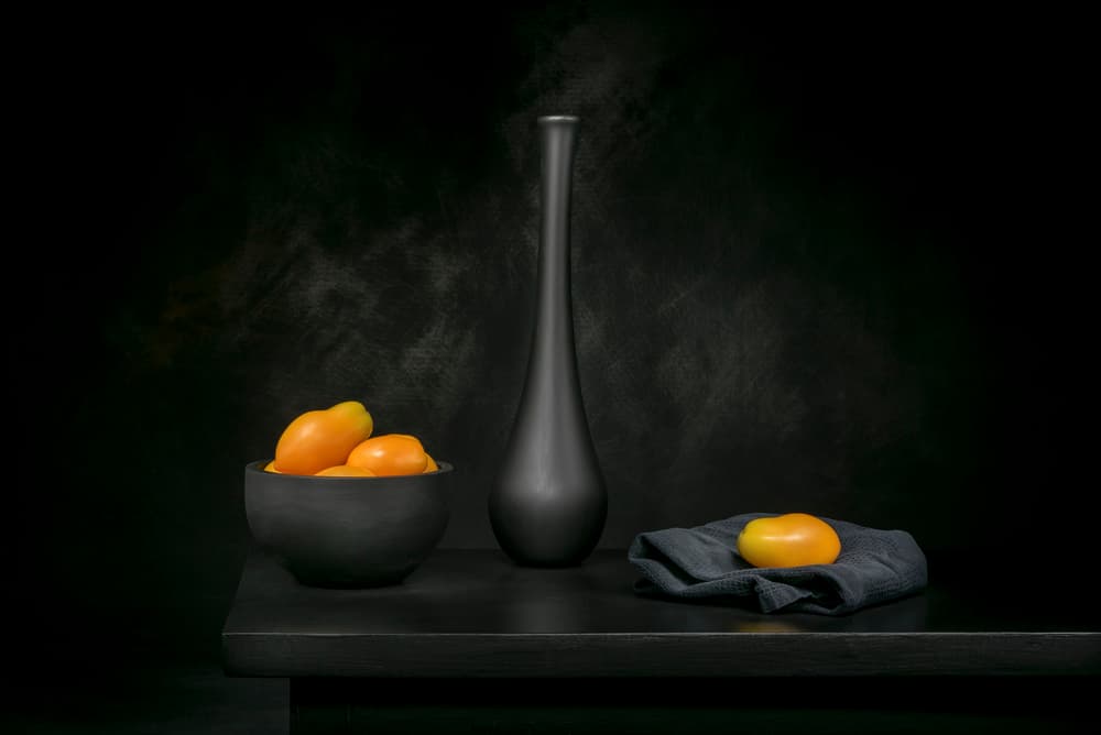 Elegant Dark Still Life by Christophe Verot — canvas wall art