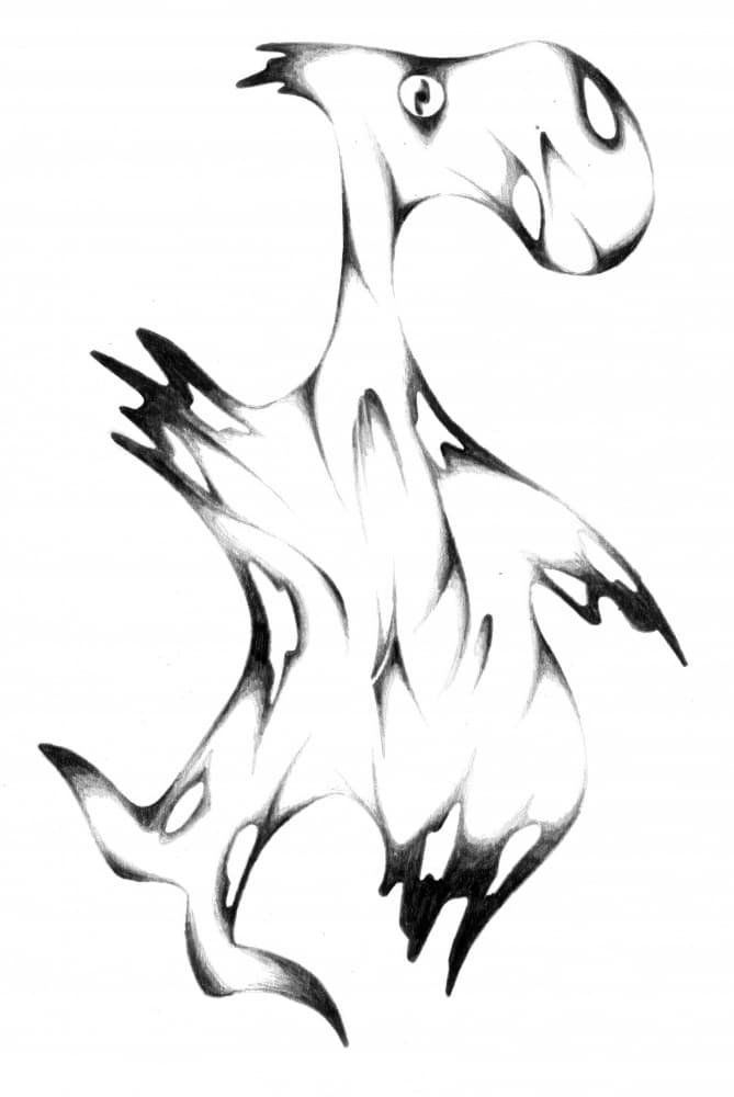 Mysterious Ethereal Creature by Kulik — canvas wall art