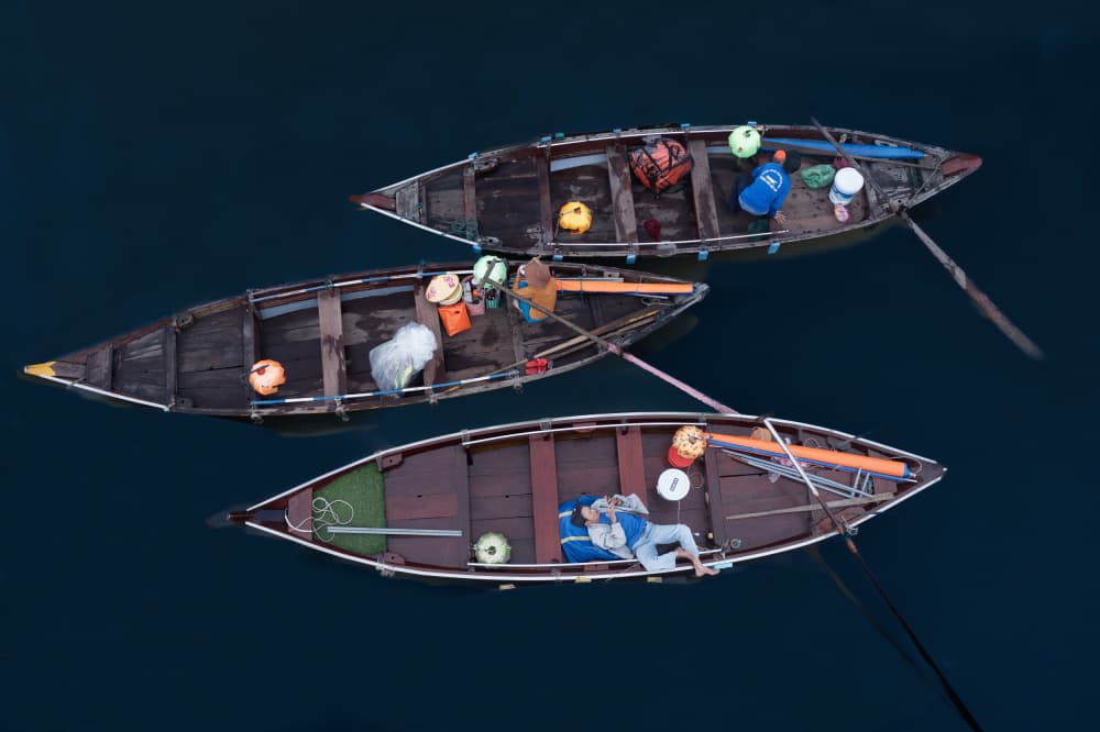 Tranquil Boat Life by Clas Gustafson PRO — canvas wall art