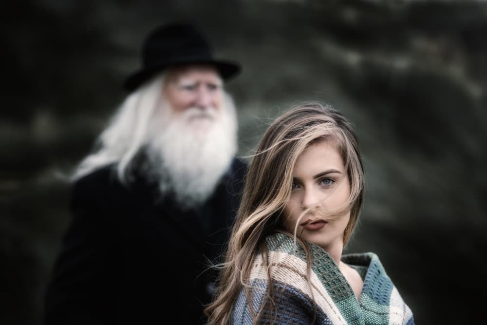Serene Gaze Wise Presence by Trevor Cole — canvas wall art