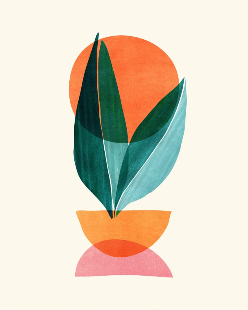 Sunset Stack by Kristian Gallagher — canvas wall art