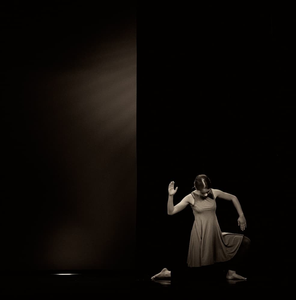Dancer In Spotlight by Jure Kravanja — canvas wall art