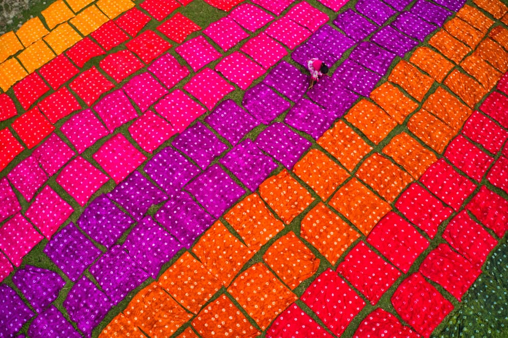 Vibrant Textile Patterns by Azim Khan Ronnie — canvas wall art