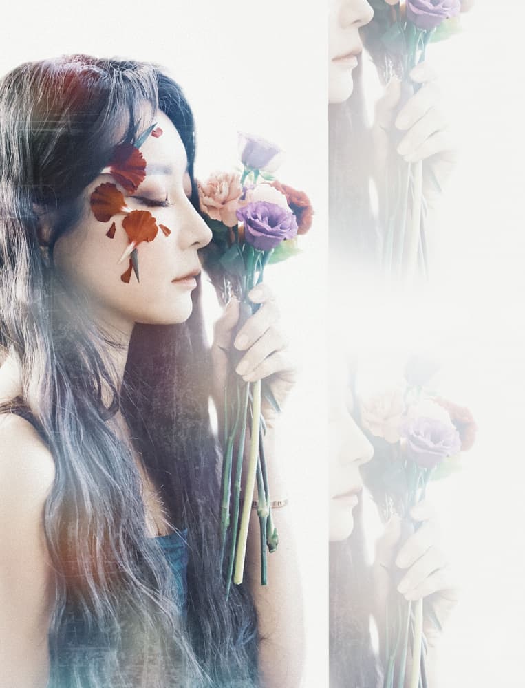 Serene Floral Dream by cindy ahn — canvas wall art