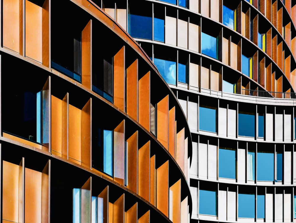 Modern Architectural Curves by Arnon Orbach — canvas wall art