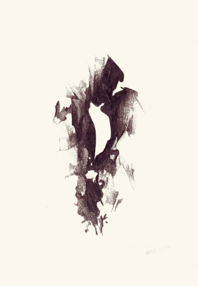 Expressive Abstract Form by Rafal Kulik — canvas wall art