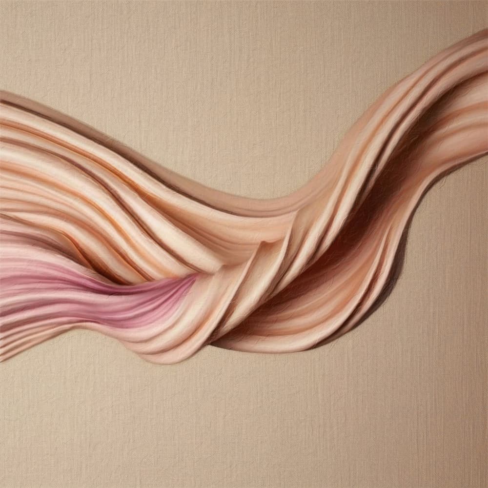 Flowing Organic Curves by Alma — canvas wall art