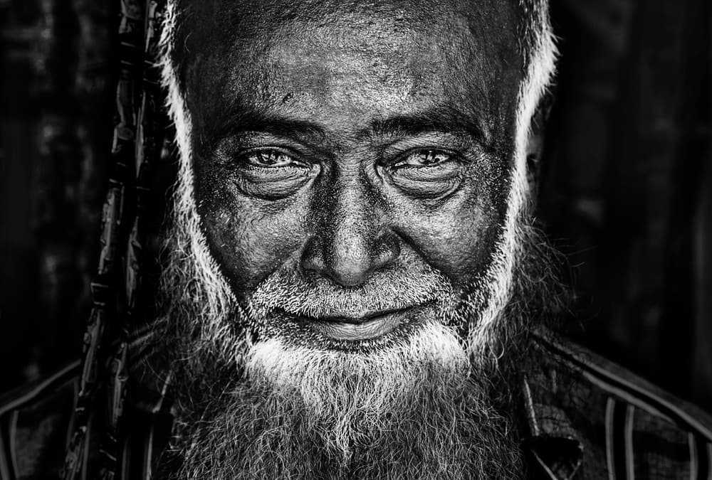 Soulful Bearded Man by Joxe Inazio Kuesta Garmendia — canvas wall art