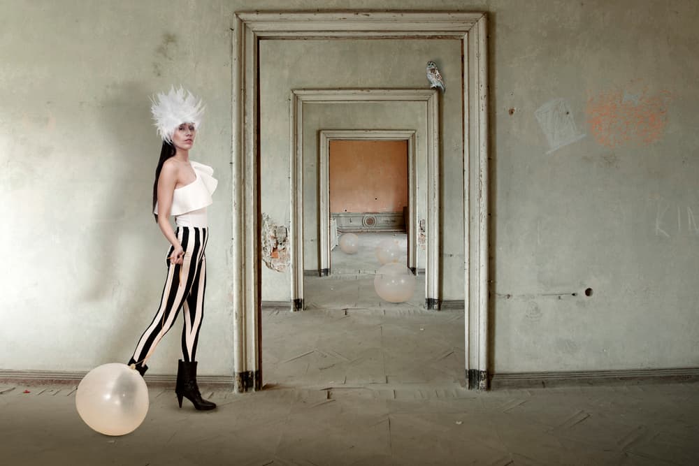 Surreal Doorway Fashion by Christine von Diepenbroek — canvas wall art