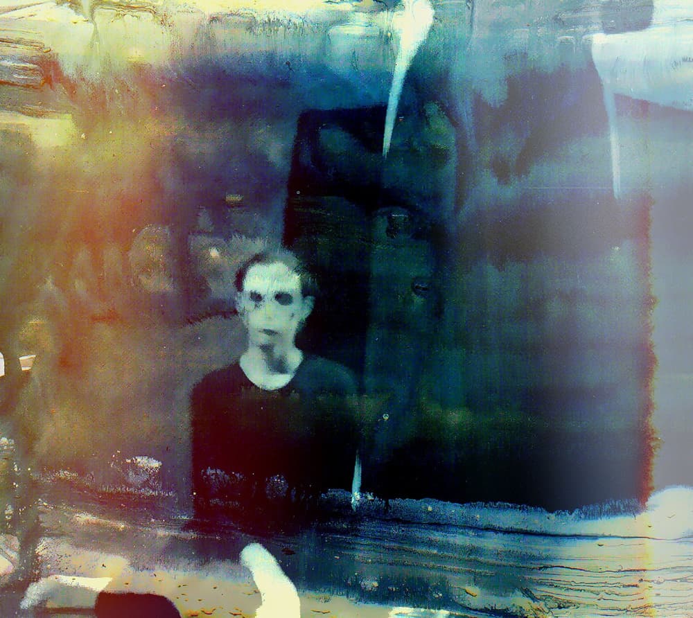 Mysterious Blue Portrait by Dalibor Davidovic — canvas wall art