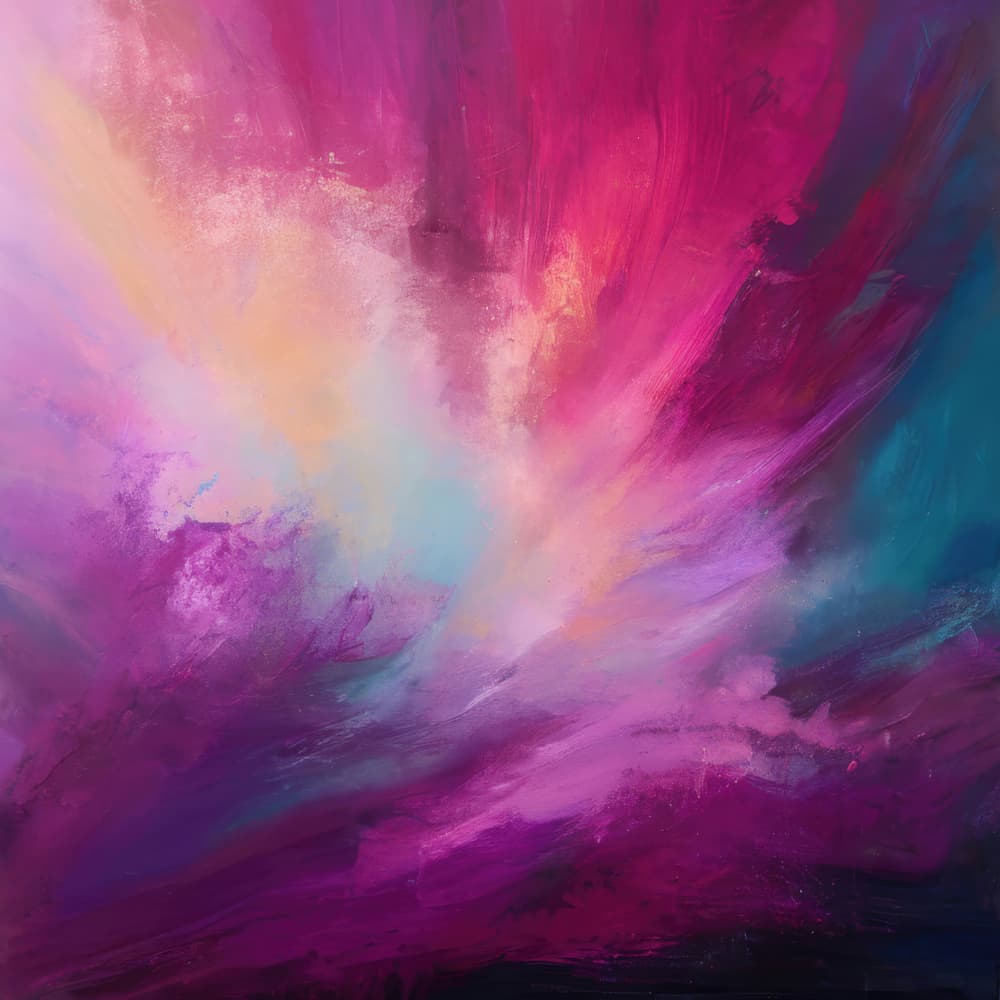 Vibrant Ethereal Swirl by Alpenglow Workshop — canvas wall art