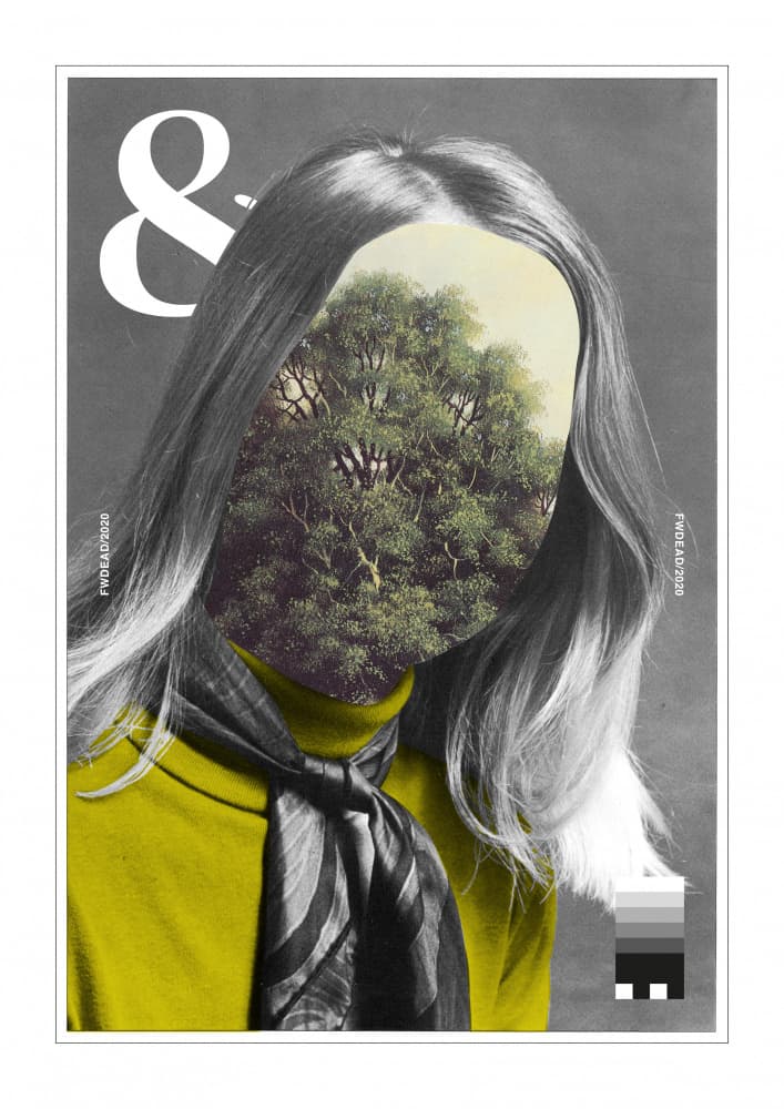 Conceptual Tree Portrait by Famous When Dead — canvas wall art