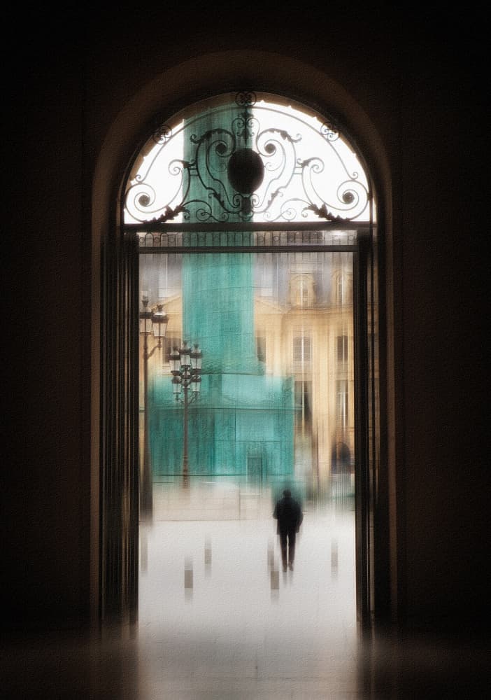 Ethereal City Passage by Annette Guo — canvas wall art