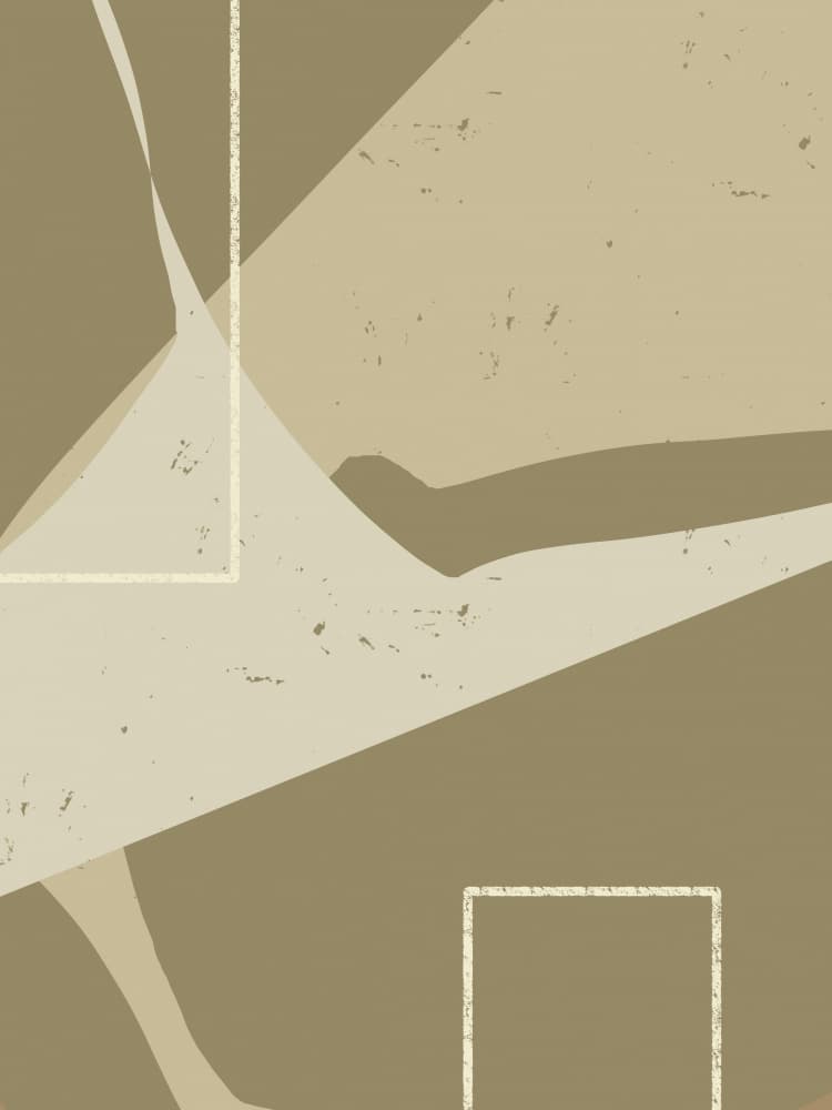 Earthy Abstract Forms by Yuli Saputra — canvas wall art