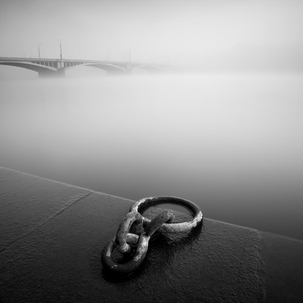 Misty River Chain by Martin Rak — canvas wall art