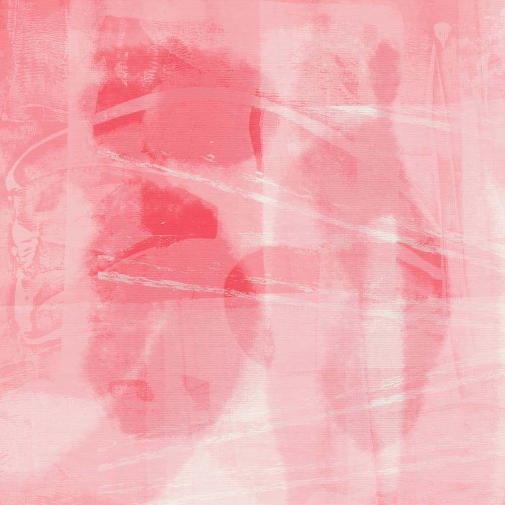 Soft Pink Abstract Flow by Dina Dankers — canvas wall art