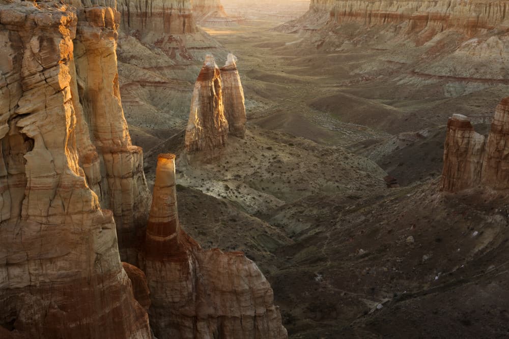 Golden Valley by John Fan — canvas wall art
