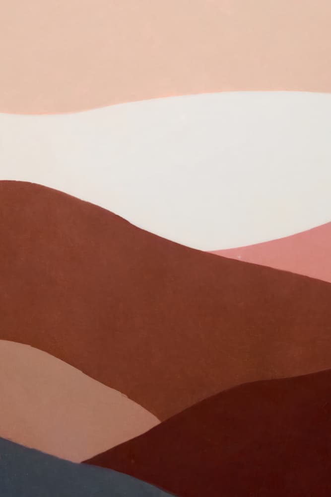 Abstract Desert Hills by Merel Takken — canvas wall art