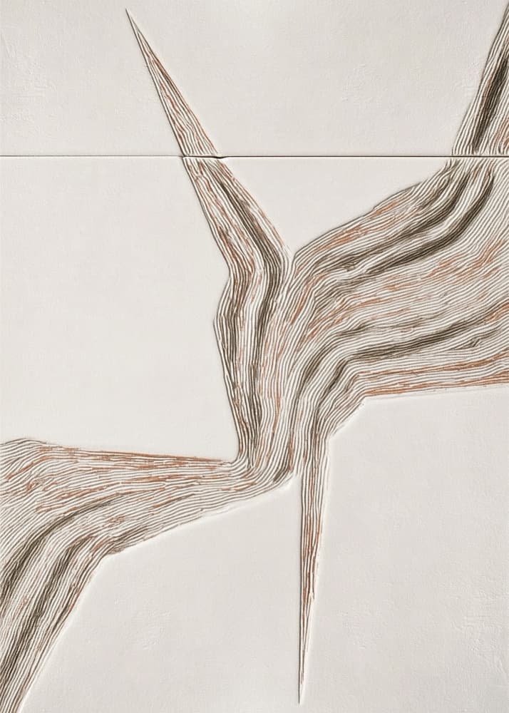 Textured Organic Flow by Alma — canvas wall art