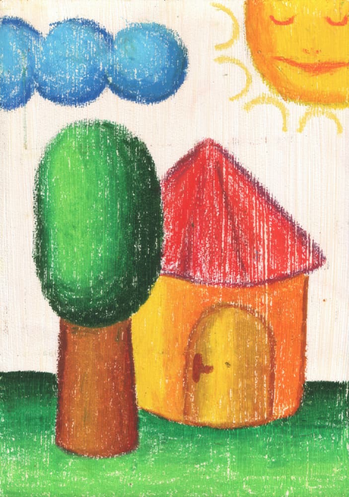 Happy Country Drawing by Kulik — canvas wall art