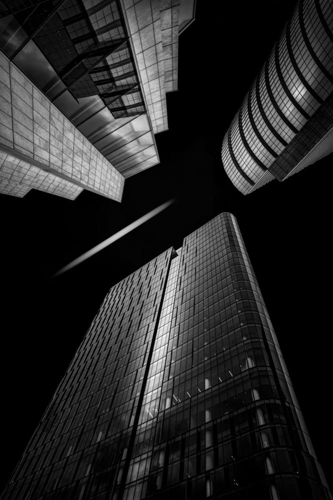 Dramatic City Architecture by Nichole Chen — canvas wall art