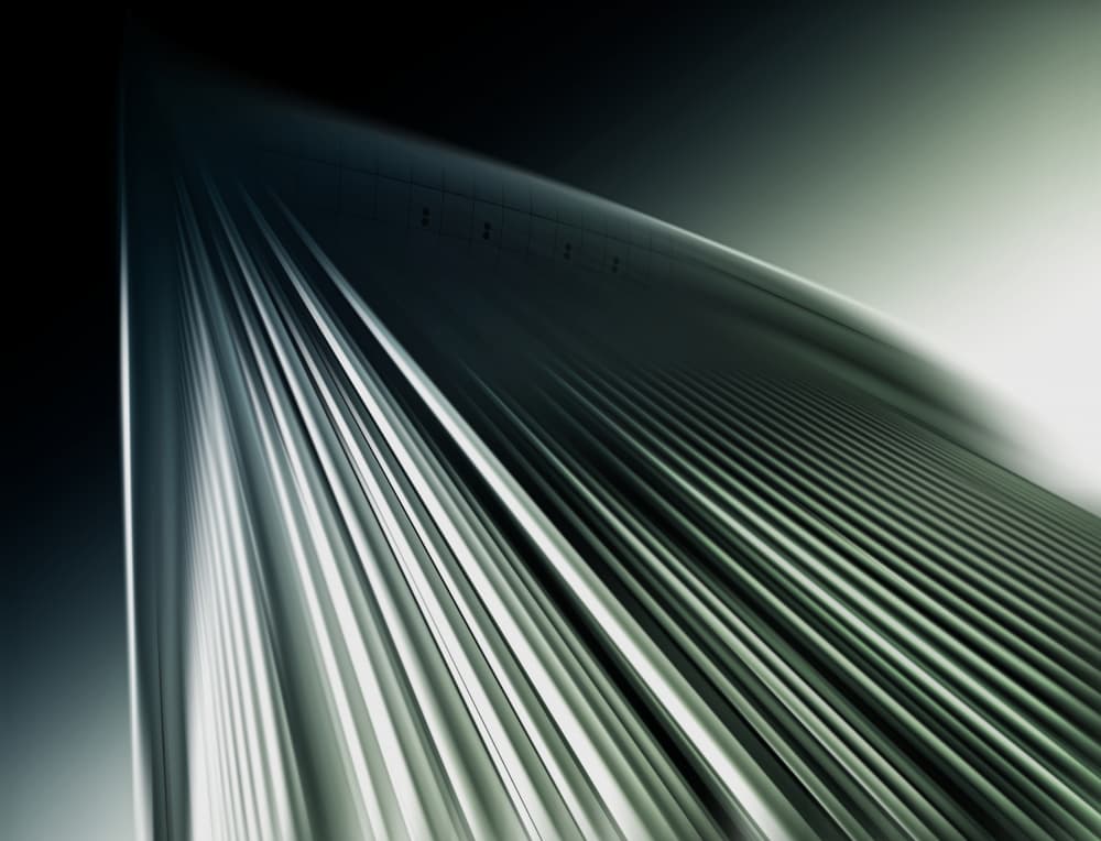 Dynamic Metallic Flow by Erhard Batzdorf — canvas wall art
