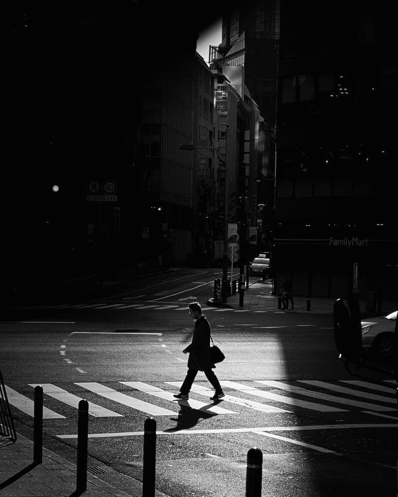 City Shadow Walk by Yasuhiro Takachi — canvas wall art
