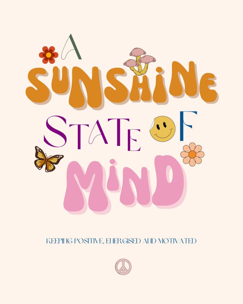 Sunshine State Of Mind by Nazma Khokhar — canvas wall art