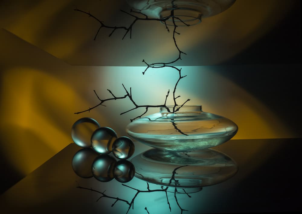 Still Life with Reflections by Evgeniy Popov — canvas wall art