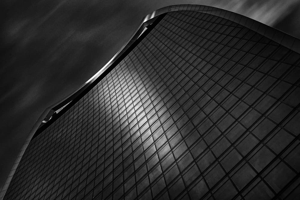 Sleek City Curve by Eric Mattheyses — canvas wall art
