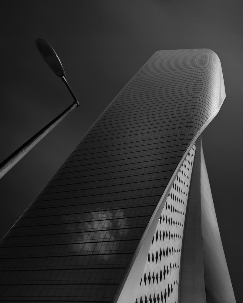 Modern City Curves by Ahmed Thabet — canvas wall art
