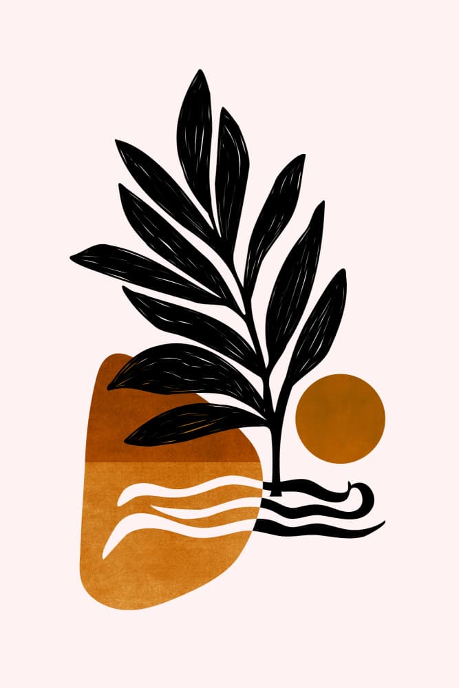 Copper Island by Kristian Gallagher — canvas wall art