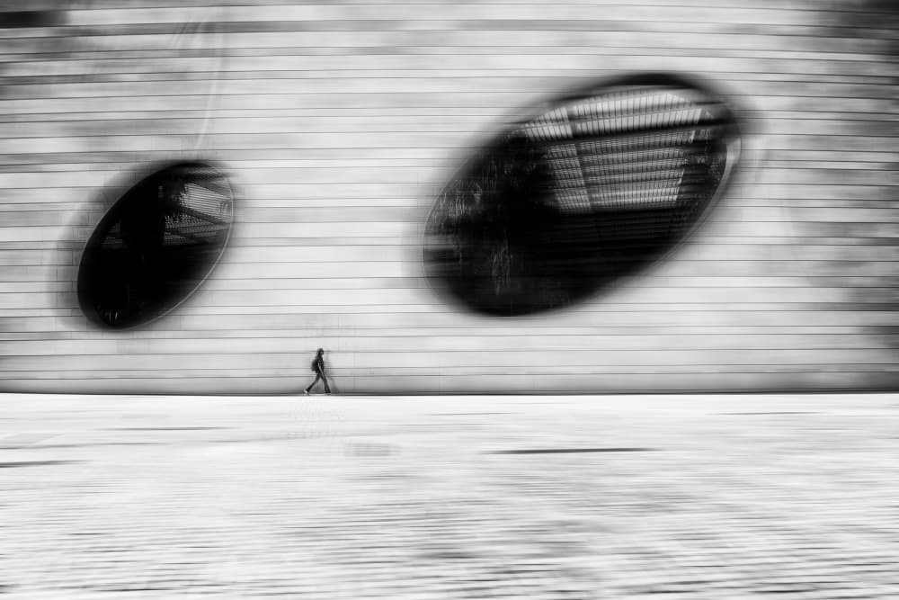 Abstract City Walk by Jurij Bizjak — canvas wall art