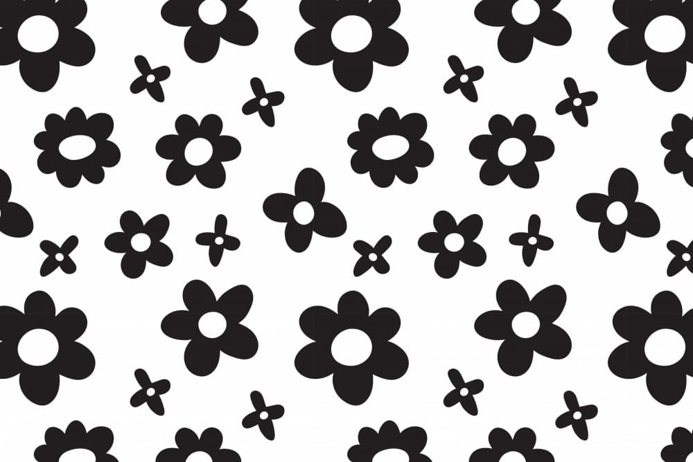 Blackblossompattern by Treechild — canvas wall art