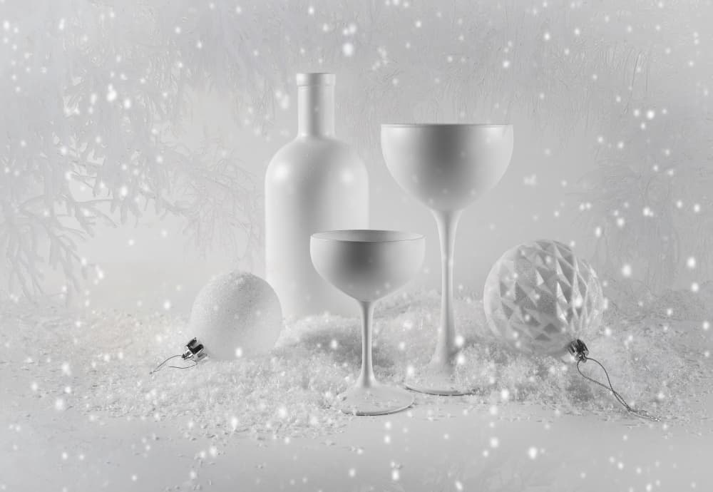 White Winter Celebration by Evgeniy Popov — canvas wall art