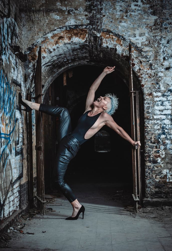 Dynamic Urban Dancer by gNo — canvas wall art