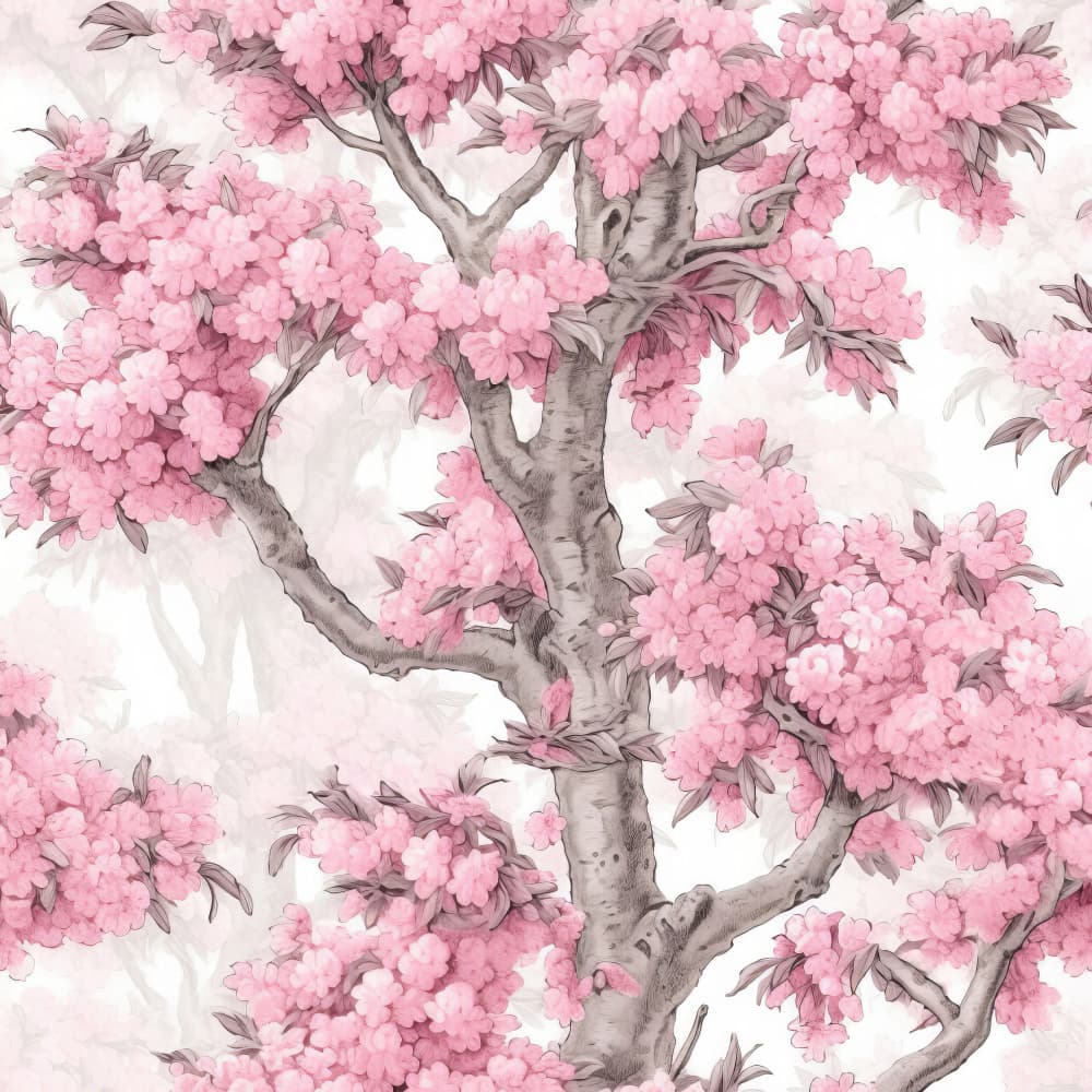 Cherry Blossom Elegance by Bilge Paksoylu — canvas wall art