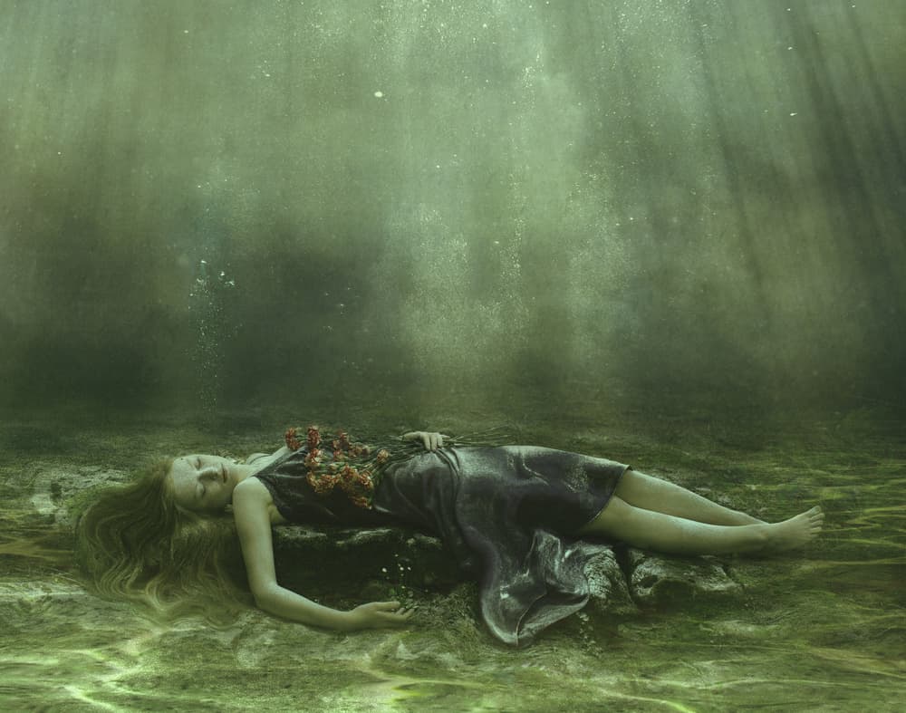 Ethereal Underwater Dream by Magdalena Russocka — canvas wall art