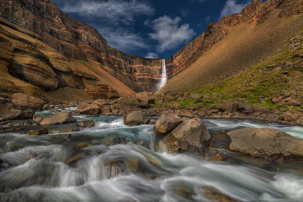 Grand Waterfall Canyon by YY DB — canvas wall art
