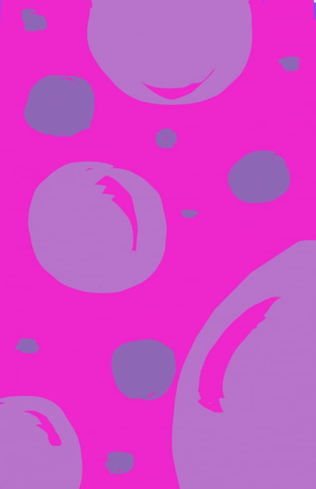 Fuchsia Purple Play by Olea Huuska — canvas wall art