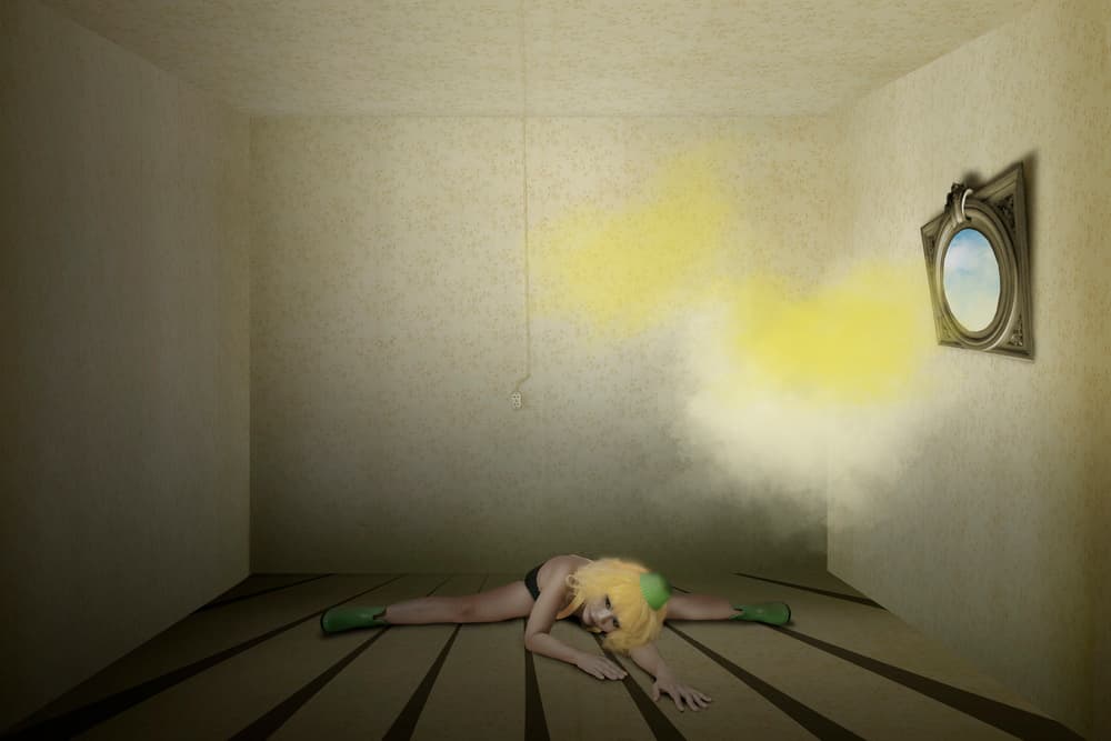 Surreal Splits Escape by Christine von Diepenbroek — canvas wall art