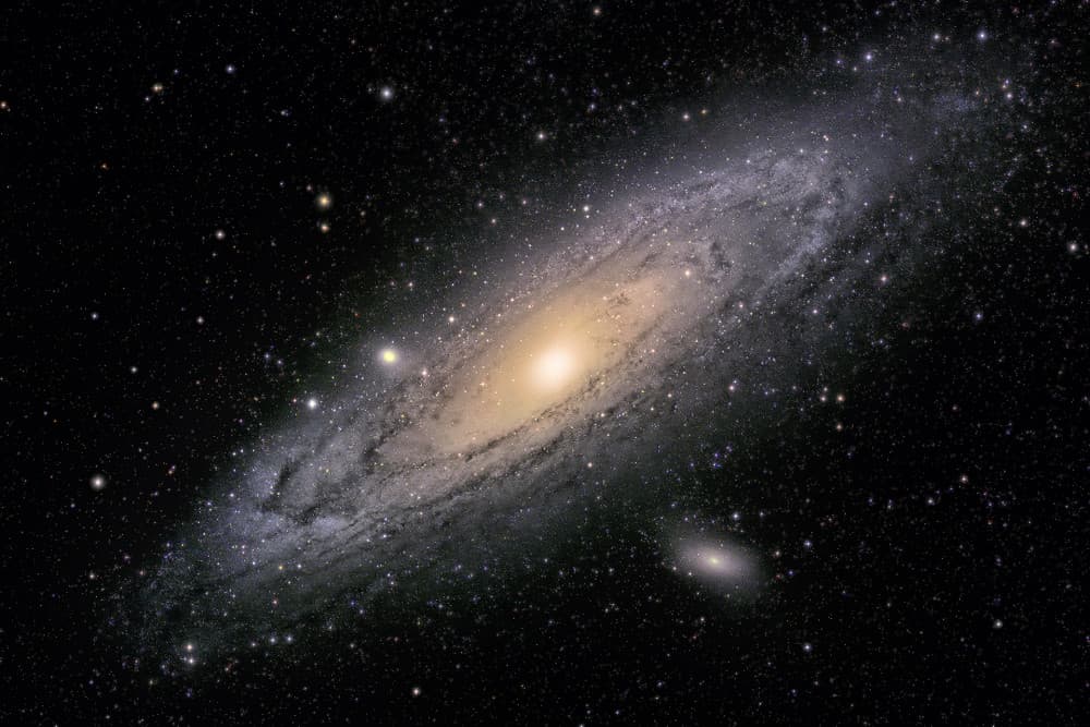 Andromeda Galaxy by Henry Zhao — canvas wall art