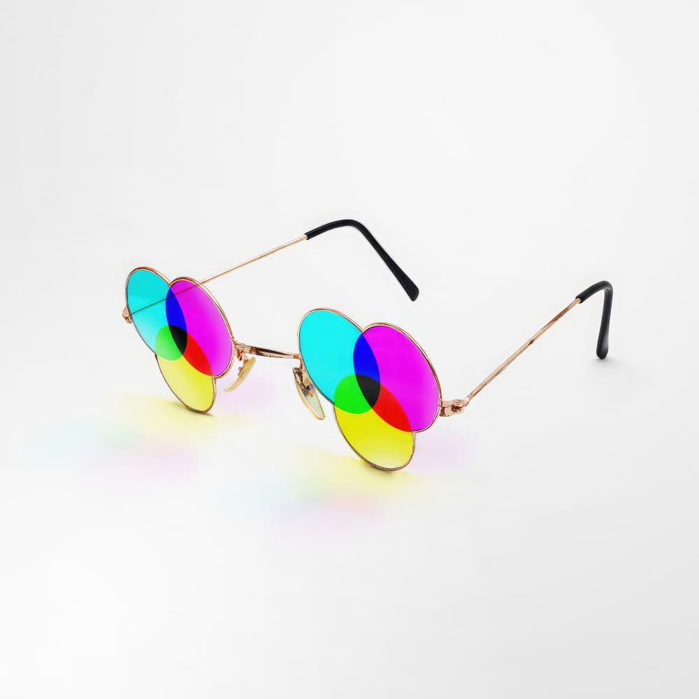 Optical Color Play by Artem Pozdniakov — canvas wall art
