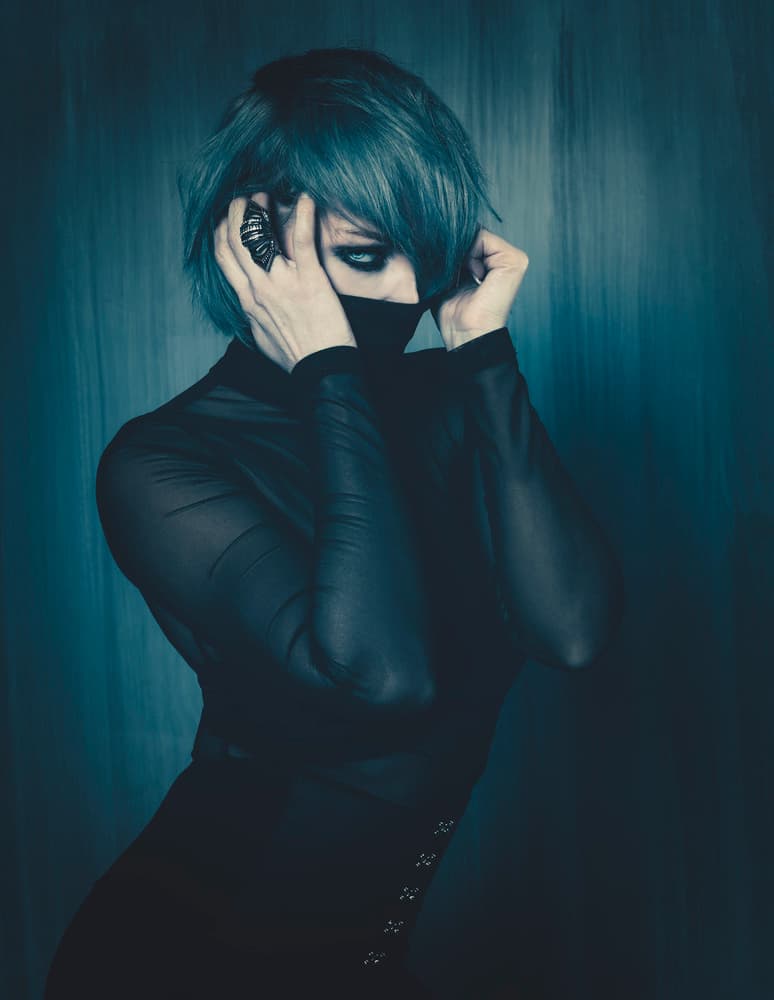 Mysterious Masked Gaze by gNo — canvas wall art