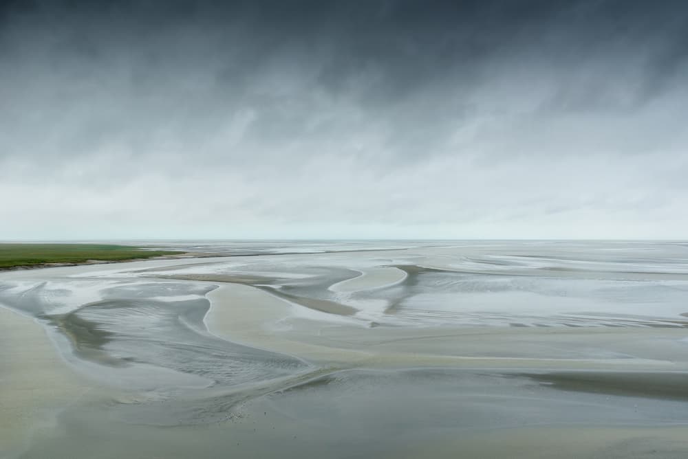 Serene Tidal Flats Horizon by Christophe Verot — canvas wall art