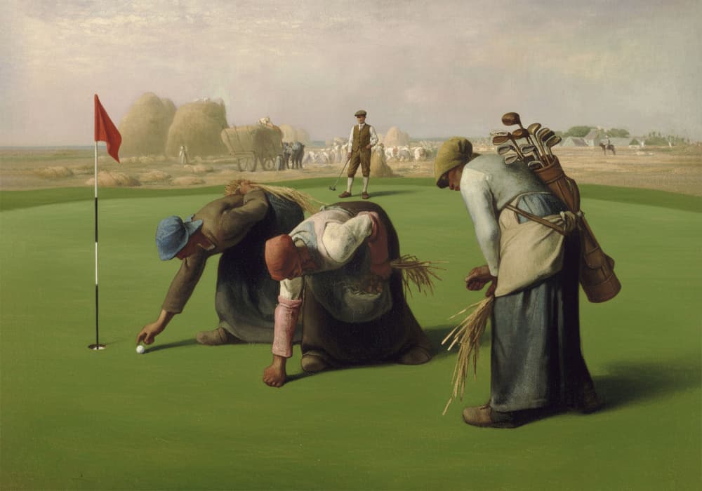 Rural Caddie by Dikhotomy — canvas wall art